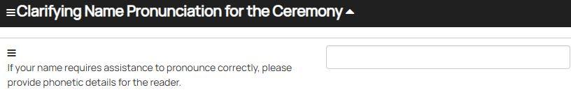 Complete Registration Form - Clarifying Name Pronunciation